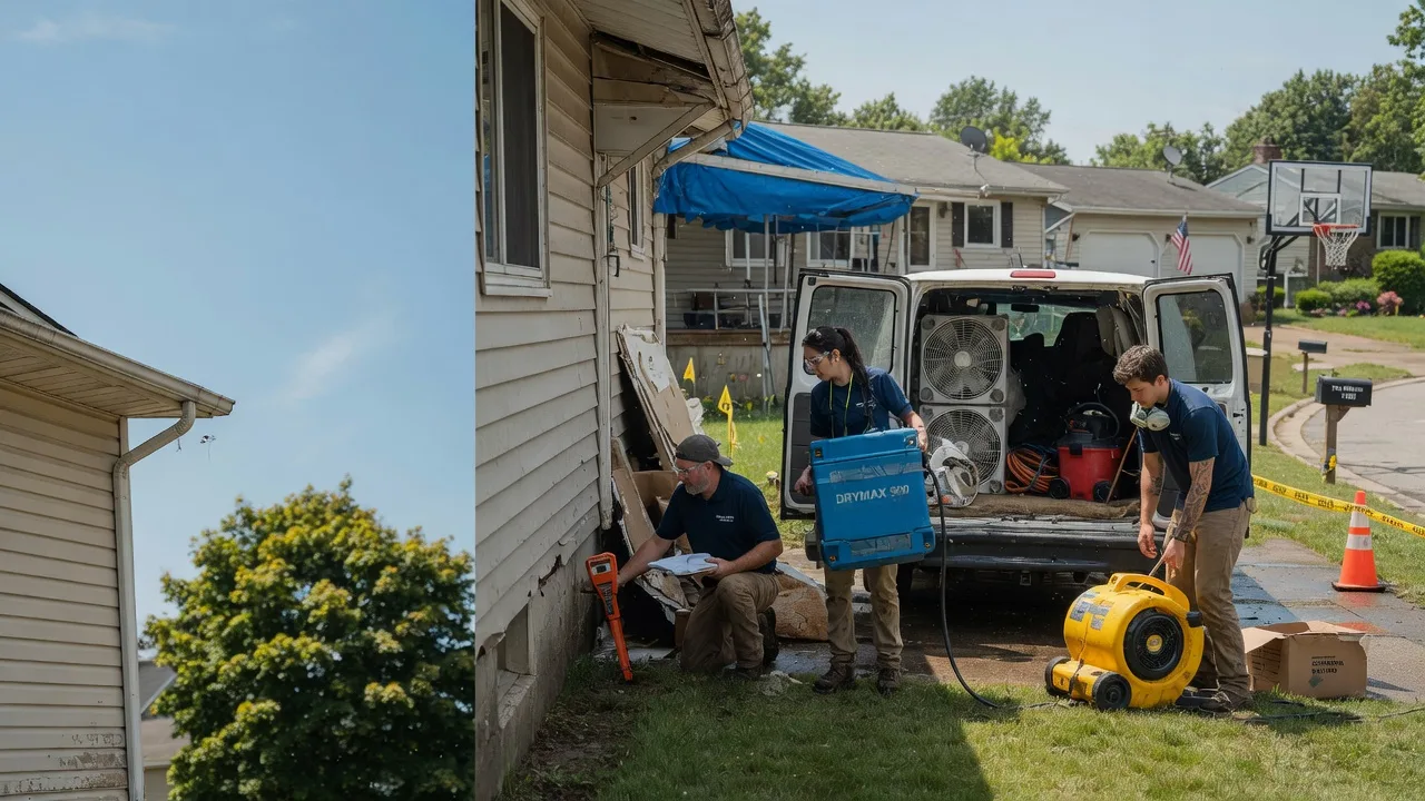 Ceiling Leak Cleanup in Iaeger, WV near me